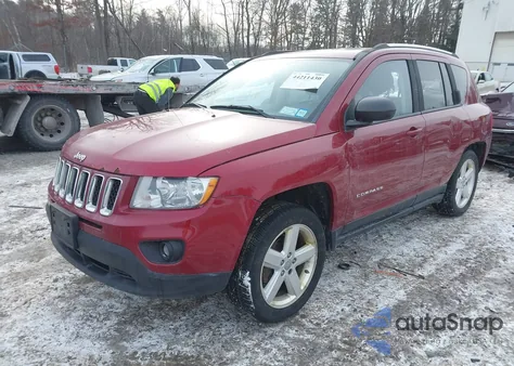 2012 Jeep Compass Limited z USA, uszkodzony, nr VIN 1C4NJDCB9CD664379